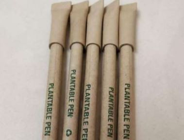 Plantable Recycled Paper Pen