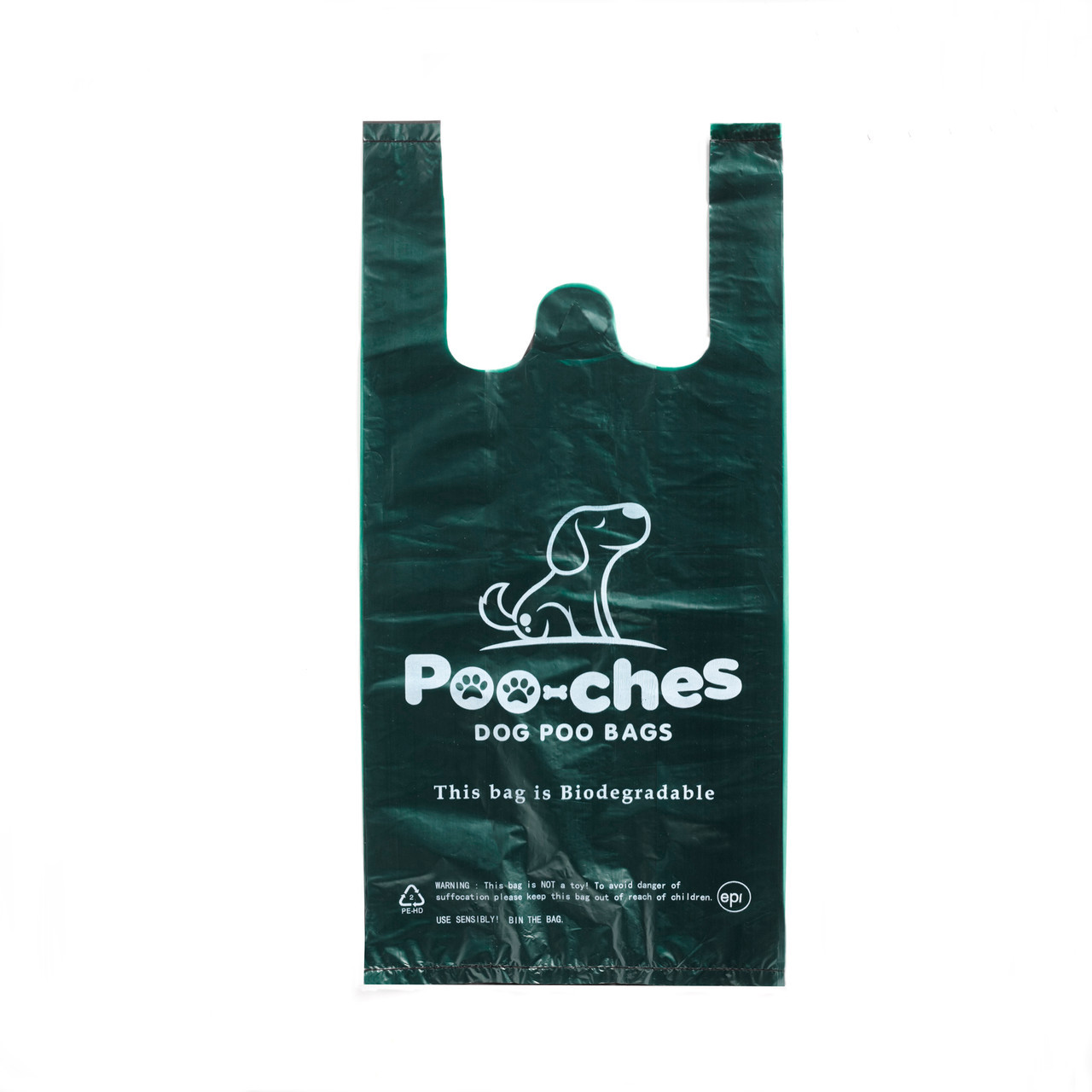 Premium Biodegradable Dog Poo Bags With Tie Handles