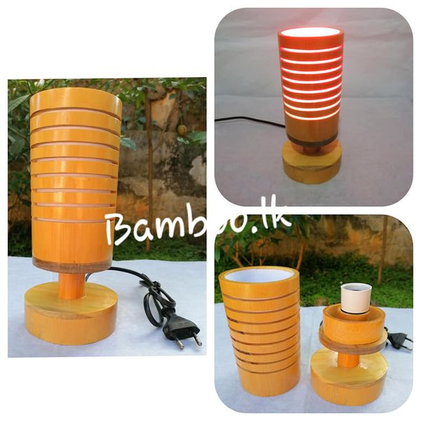 Reusable Bamboo Table Lamp