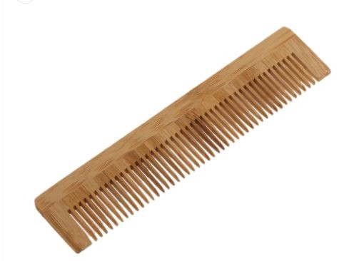 Reusable & Customizable Bamboo Comb