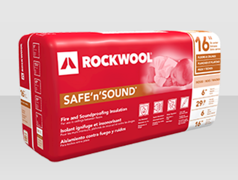 Rockwool Safe ‘n’ Sound Insulation