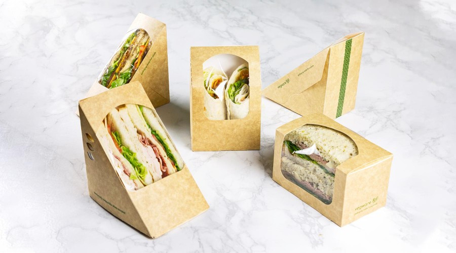 Sandwich and wrap boxes