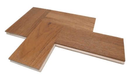 Engineered Timber Series E1 – Burmese Teak (Teak Natural Herringbone)