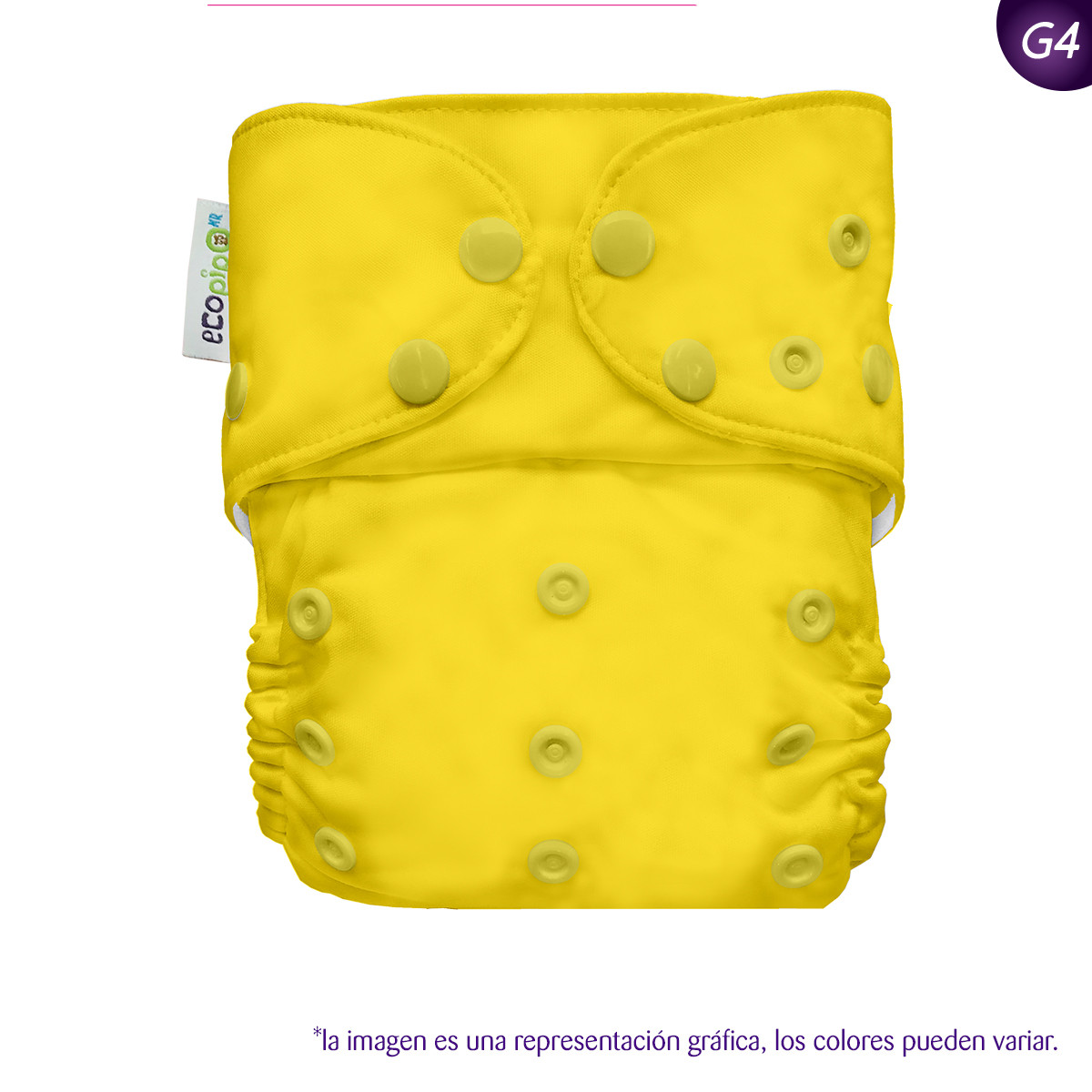 Solid Re-usable Cloth Diaper