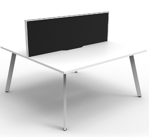 Splay 2-Way Desk Pod – With Screen Divider