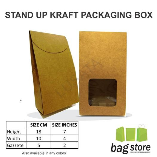 Stand up Kraft Packaging Box