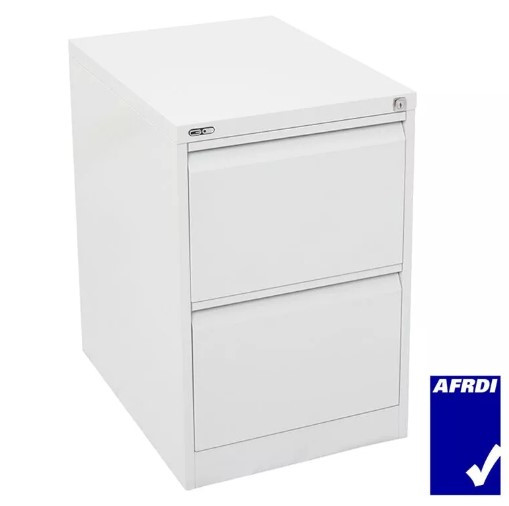 Super Heavy Duty Vertical Two Drawer Metal Filing Cabinet