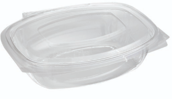 Sustain 750ml PLA Hinged Lid Container