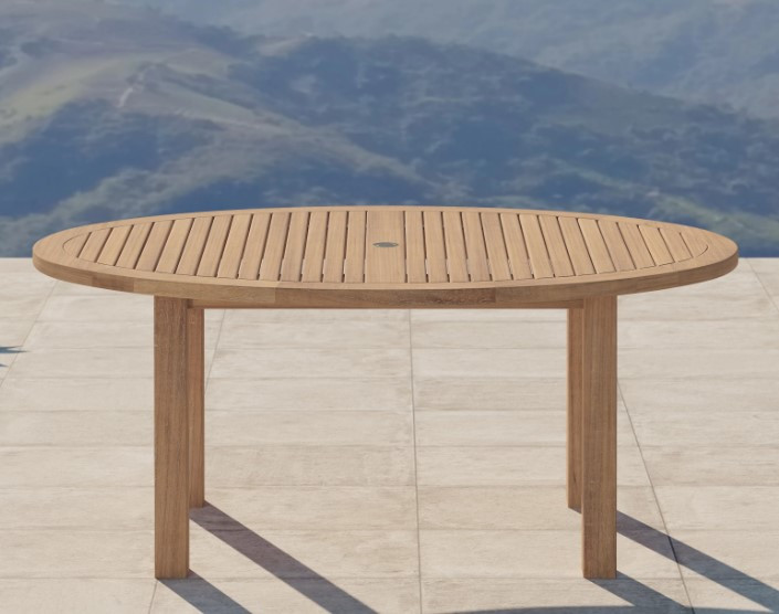 Teak Oval Garden Dining Table - in two sizes 4 to 10 Seater
