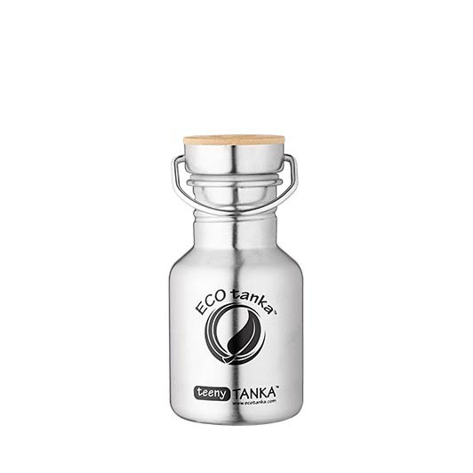 TeenyTANKA Water Bottle With Bamboo Lid – 330ml