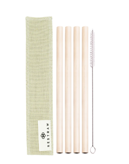 The Bamboo RESTRAW Set - 4 Pack (200mm)