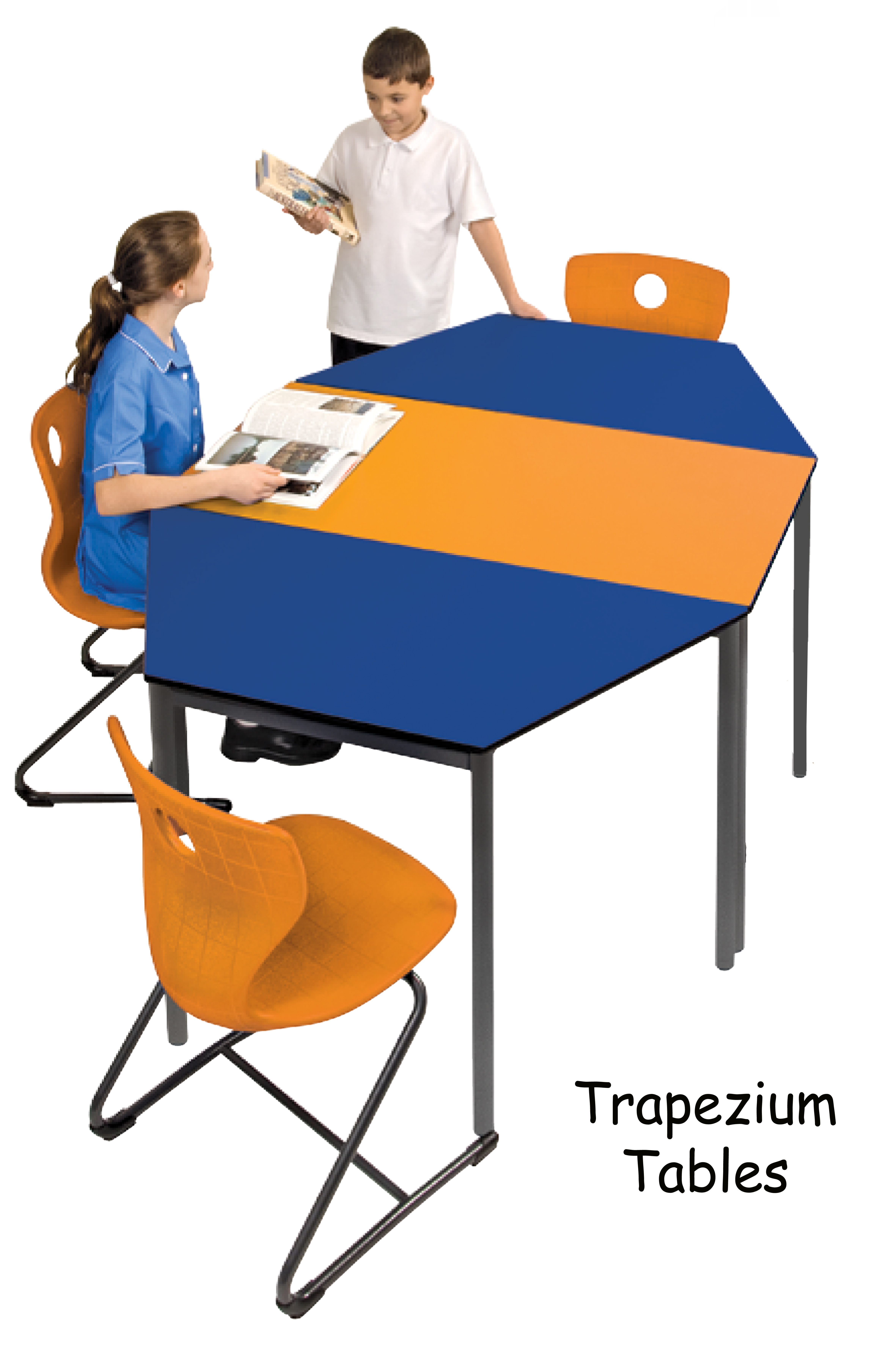TRAPEZIUM TABLE