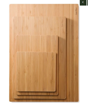 Undercut Series Bamboo Cutting Board, Large