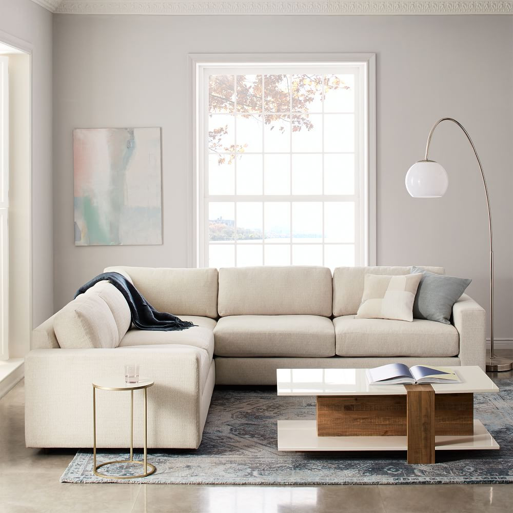 Urban 3-Piece L-Shaped Sectional