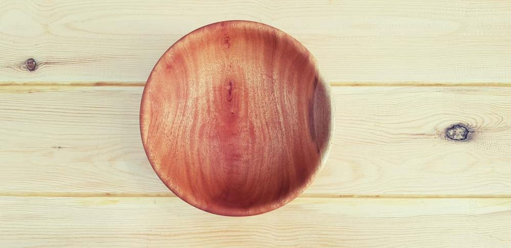 Wooden Curry Bowl