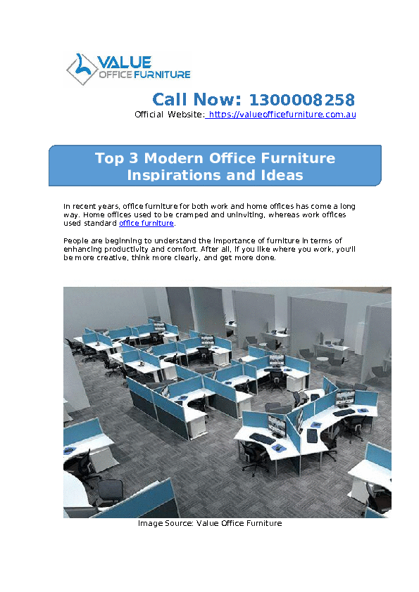 Top 3 Modern Office Furniture Inspirations and Ideas.pdf