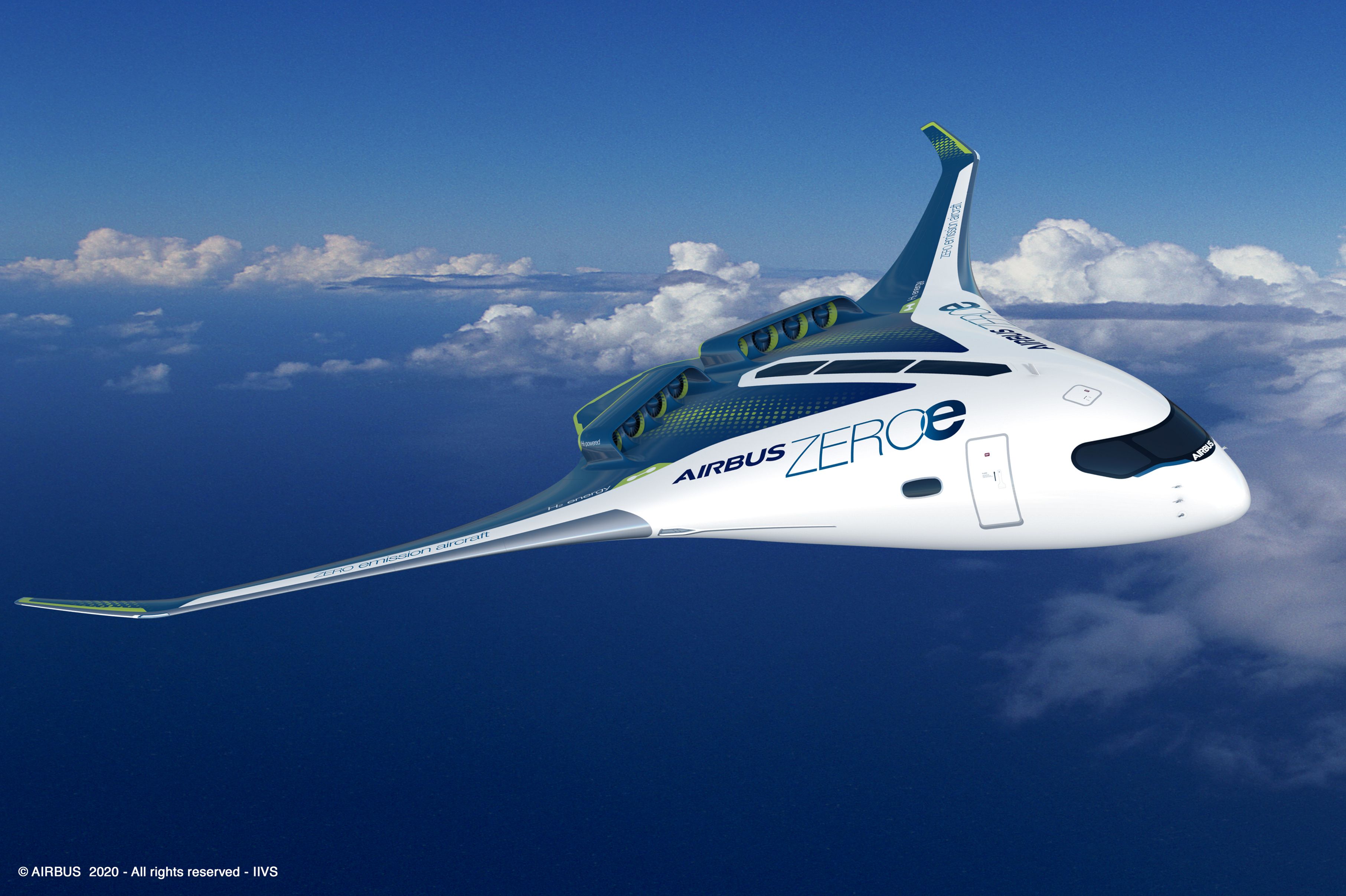 Airbus reveals new zero emission concept aircraft