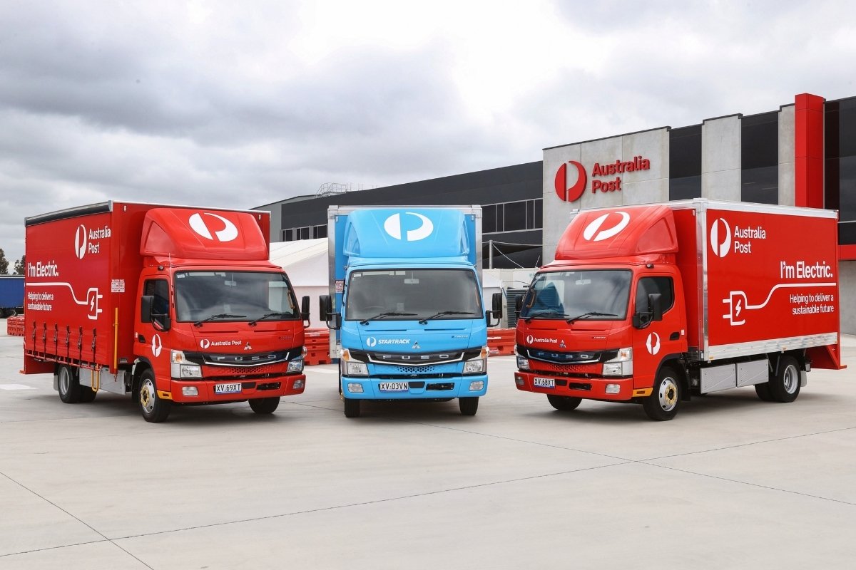 Australia Post welcomes first electric trucks to its delivery fleet