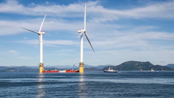 Huge floating wind farms are being planned off the coast of Australia
