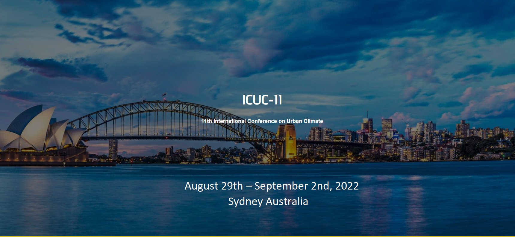 11th International Conference on Urban Climate